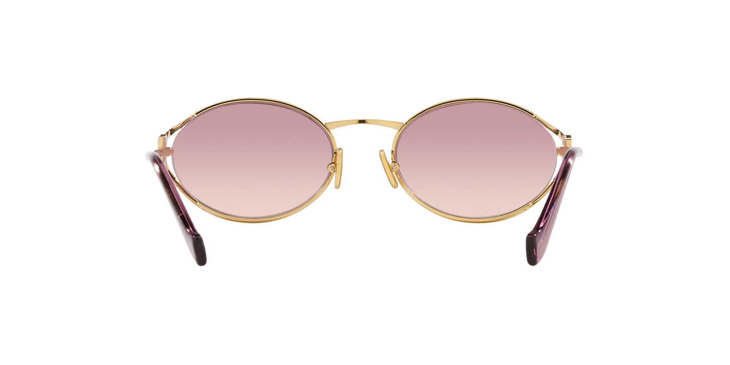 Sunglasses Miu Miu Logo MU 52YS 5AK06S 54-21 Gold