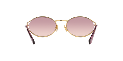 Sunglasses Miu Miu Logo MU 52YS 5AK06S 54-21 Gold