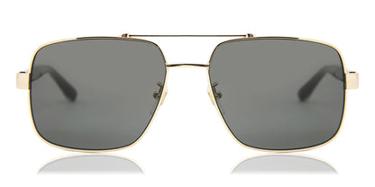 Gucci GG0529S 001 Gold Aviator Sunglasses Grey Gradient Lenses Large 60 mm