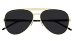 Gucci GG1163S 001 Gold-Havana/Grey Sunglasses - ModaBlvck
