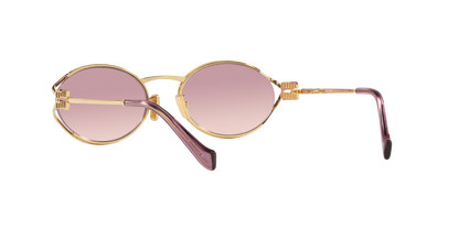 Sunglasses Miu Miu Logo MU 52YS 5AK06S 54-21 Gold