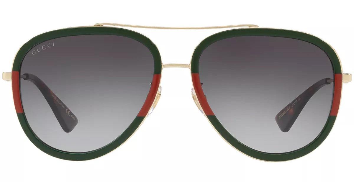 Gucci GG0062S Women's Aviator Sunglasses - ModaBlvck