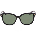 Salvatore Ferragamo SF815/S Black Wayfarer Feline Sunglasses - ModaBlvck