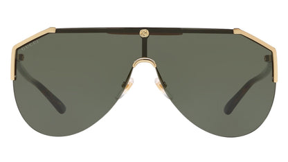 Gucci GG0584S 002 Gold-Havana/Green Sunglasses