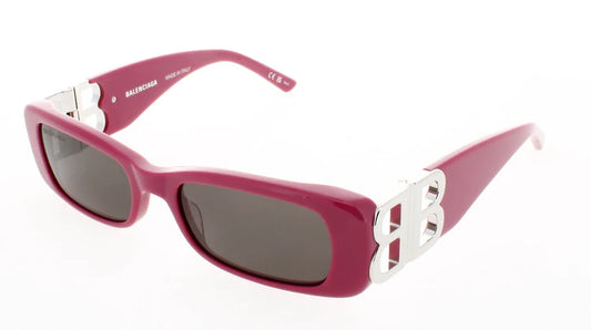 BALENCIAGA BB0096S Women's Sunglasses Frames In Fuchsia