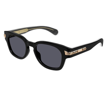 Gucci GG1518S 001 51 Grey Square Men's Sunglasses