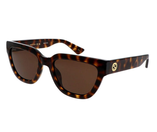 Sunglasses Gucci Gg logo GG1578S 002 54-20 Tortoise