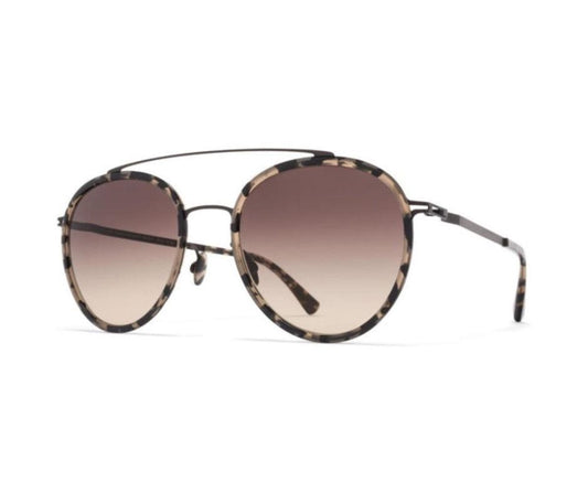 Mikyta Mere Black/Antigua Brown Lens Brown Gradient Sunglasses