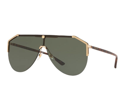 Gucci GG0584S 002 Gold-Havana/Green Sunglasses