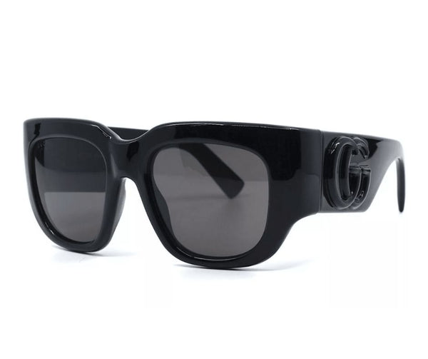 NEW Gucci GG1545S-001-53 Shiny Black Sunglasses – ModaBlvck