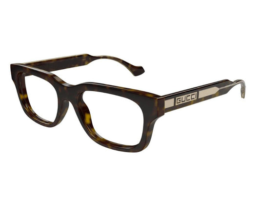 GUCCI GG1731O 002 Brown Havana Men's 54 mm Medium 54 mm Eyeglasses