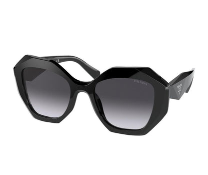 Prada PR 16WS Black Geometric Sunglasses