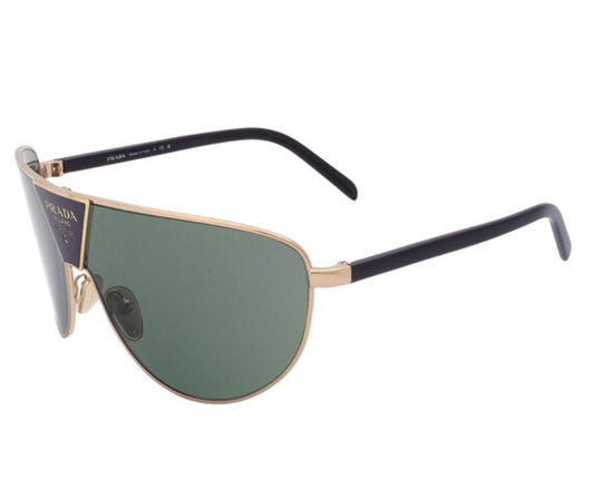 Prada PR 69ZS Light Gold/Green 5AK0 5V Sunglasses