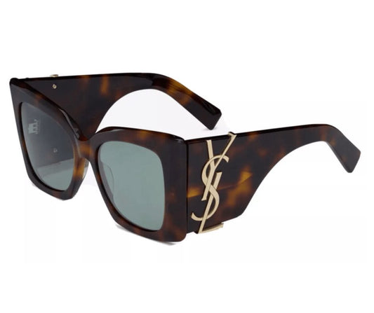 Saint Laurent SL M119 BLAZE 002 Havana Gold YSL Sunglasses