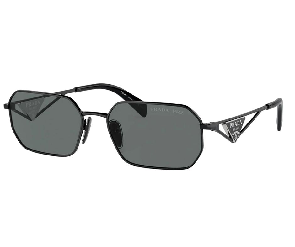 NEW Prada PR A51S Sunglasses 1AB5Z1 Black 100% AUTHENTIC