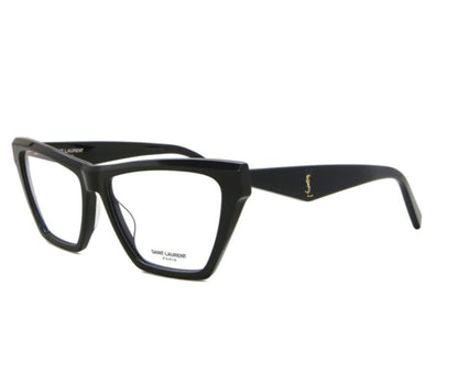 Saint Laurent SL-M103-OPT 001 Eyeglasses Women's Black Full Rim Cat Eye 58mm