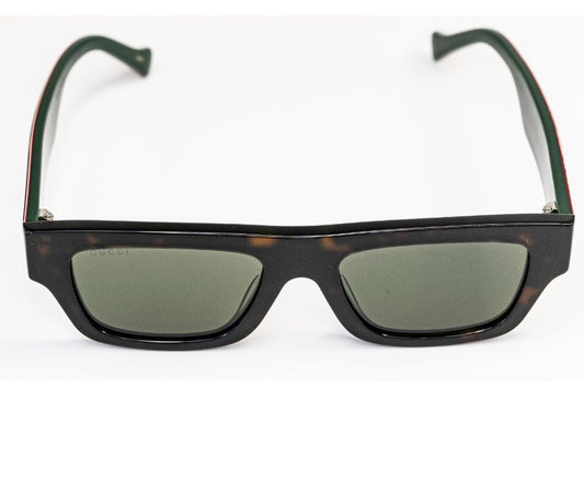 Gucci GG1331S Slim Brown Green Sunglasses