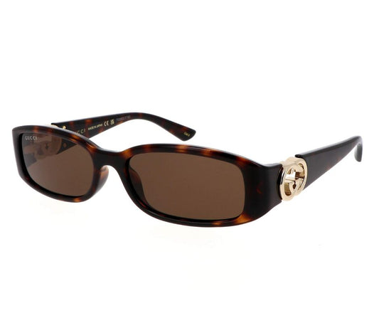 Sunglasses Gucci Gg logo GG1661S 002 54-16 Havana