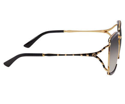 Gucci GG0593SK 001 Butterfly Ladies Sunglasses