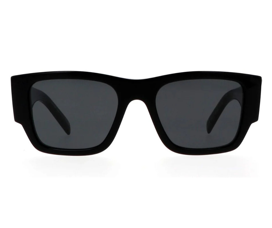 PRADA PR 10ZS 1AB5S0 Black Dark Grey 54 mm Men's Sunglasses