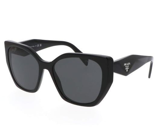 PRADA PR 19ZS 1AB5S0 Black Dark Grey 55 mm Women's Sunglasses