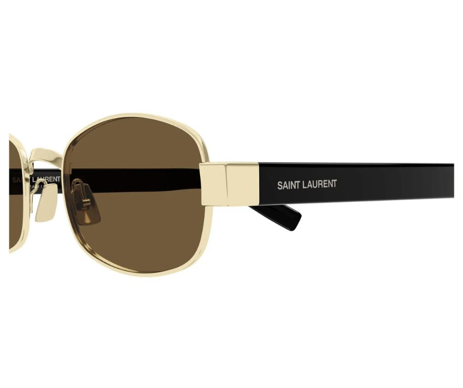 Saint Laurent SL 706 Gold Brown Sunglasses