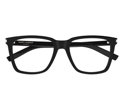 Authentic Saint Laurent Eyeglasses SL717 SLIM 001 Black Full Rim Glasses 54MM