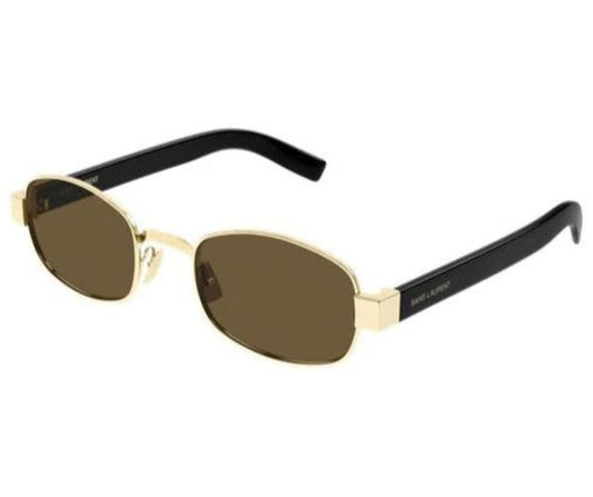 Saint Laurent SL 706 Gold Brown Sunglasses
