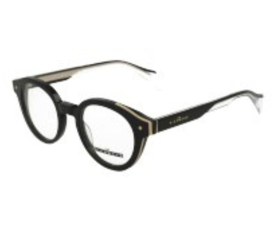 John Richmond RIV.206.00 Black Round Optical Glasses