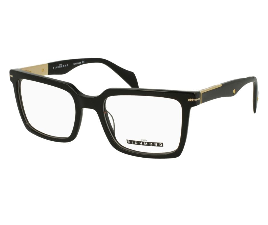John Richmond RIV.194.00 Black Rectangular Optical Glasses