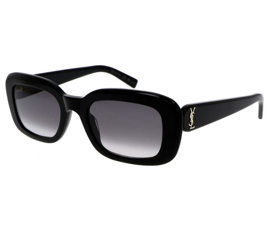 Saint Laurent SL M130/F 002 53 Black Sunglasses