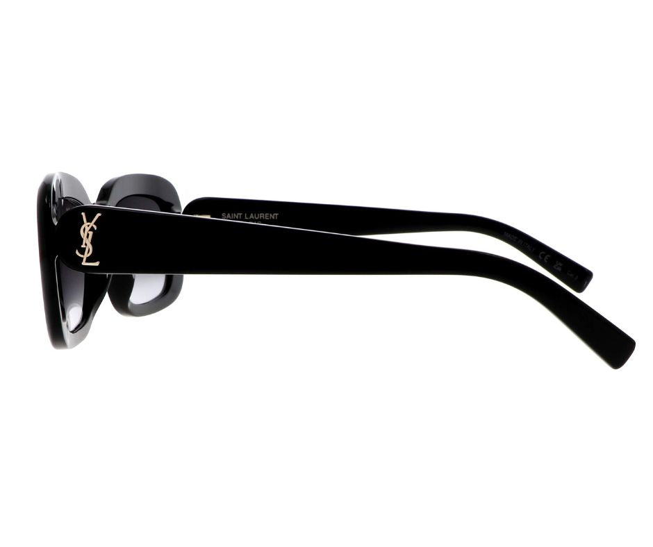 Saint Laurent SL M130/F 002 53 Black Sunglasses