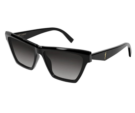 Saint Laurent Monogram SL M103 001 58-15 Black Sunglasses