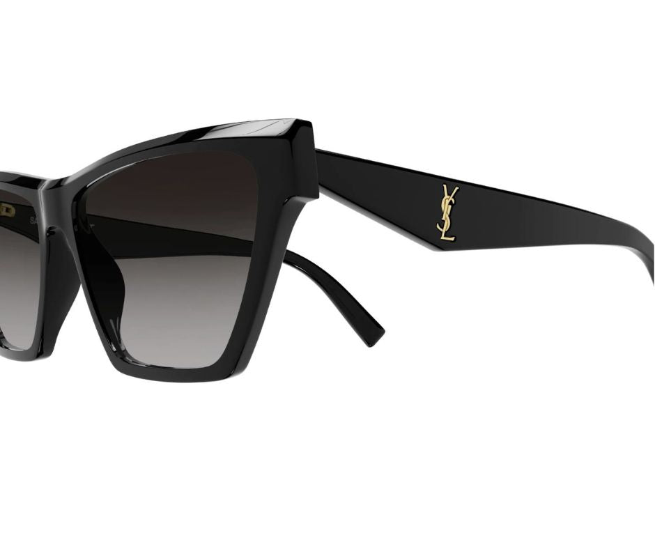 Saint Laurent Monogram SL M103 001 58-15 Black Sunglasses