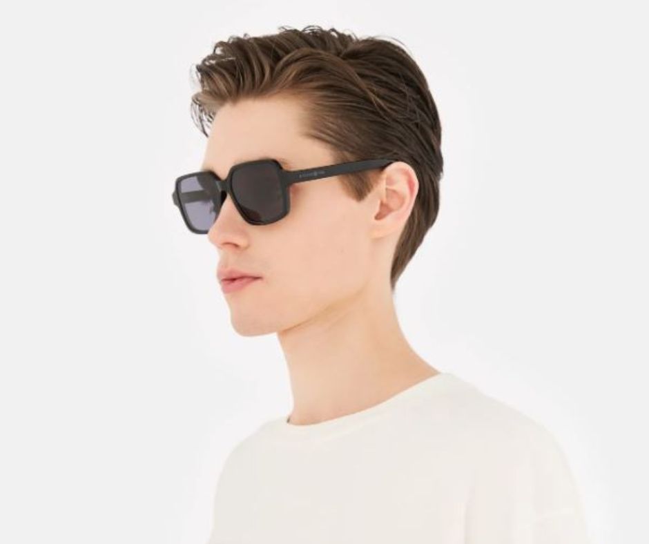 Maison Margiela LUNETTES 4 Noir SYQ 56 17 145