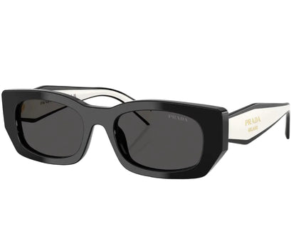 PRADA PR B05S 09Q08Z Black Dark Grey 53 mm Women's Sunglasses