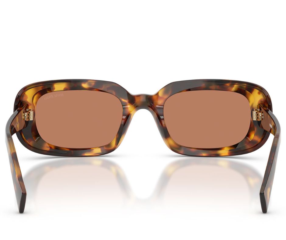 Miu Miu MU B13S 14L90Q Havana Square Sunglasses