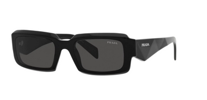 Prada Sunglasses PR27ZS 16K08Z 54mm Black / Dark Grey Lens