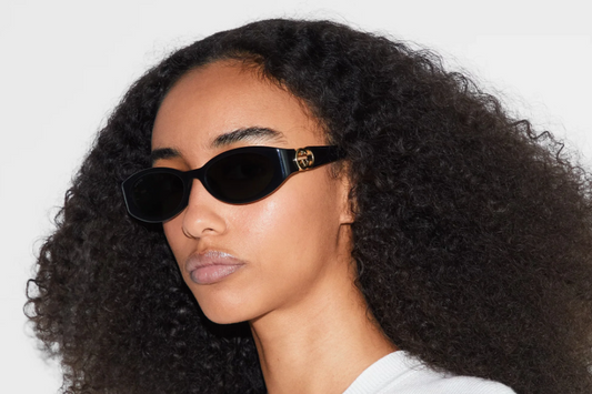 GUCCI GG1660S 001 Black Gold Grey Rectangle Unisex Sunglasses AUTHENTIC