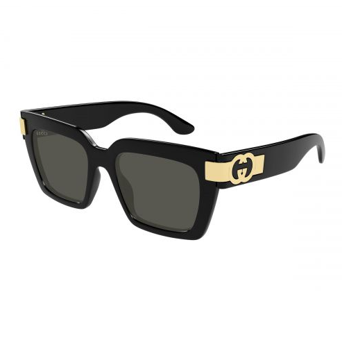 GUCCI GG1689S 001 54 Black Womens Square Full Rim Sunglasses