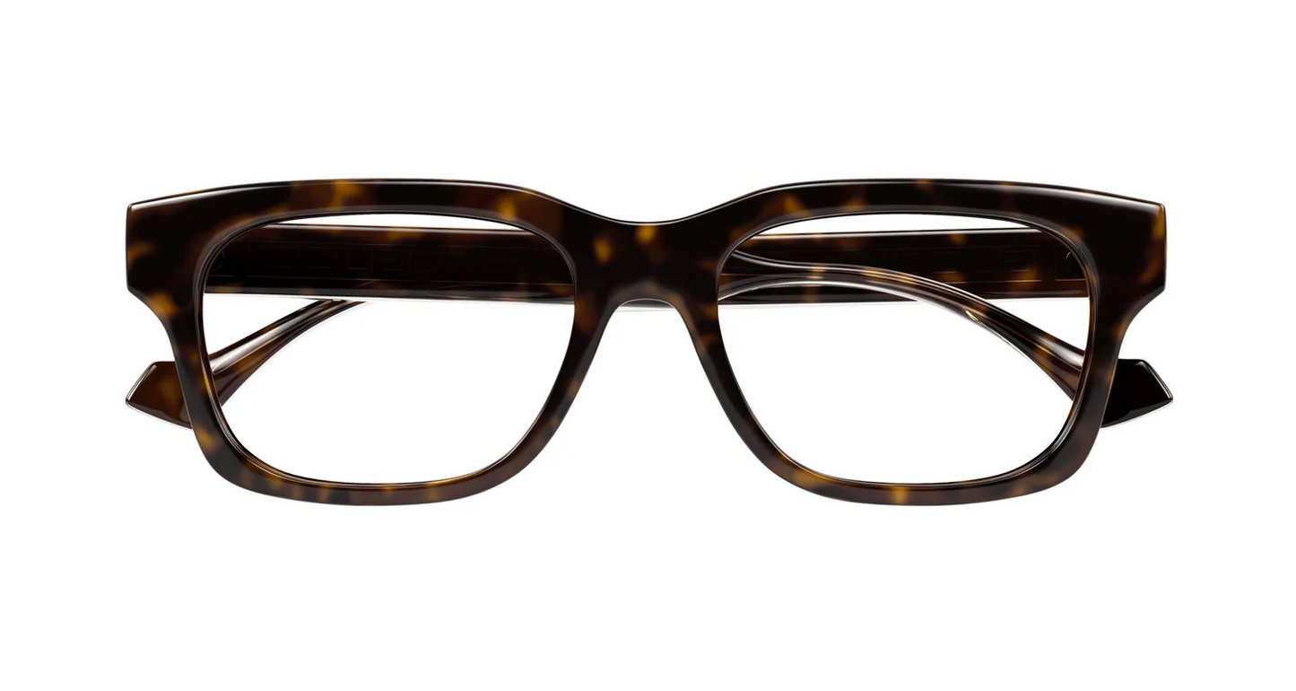GUCCI GG1731O 002 Brown Havana Men's 54 mm Medium 54 mm Eyeglasses