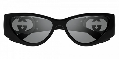 Gucci Sunglasses GG1824S 004 55mm Black / Grey Lens