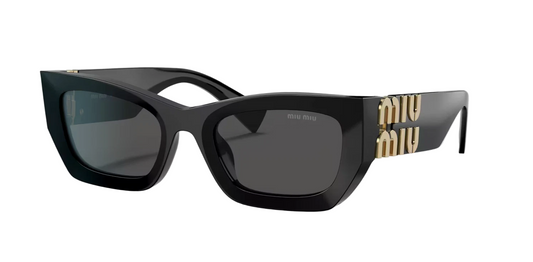 MIU MIU Sunglasses 09WS 1AB5S0 50mm Black / Dark Grey Lens