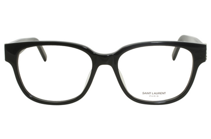 Saint Laurent SL M33/F 001 Eyeglasses Women's Black/Silver Optical Frame 54mm
