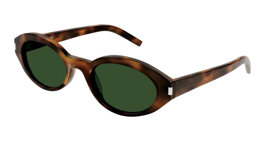 Saint Laurent Sunglasses SL567 002 Havana Green