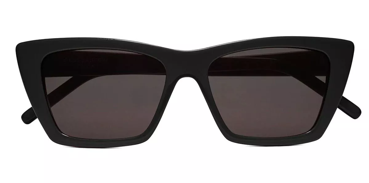 Saint Laurent Cateye Sunglasses SL276 Mica 001 Shiny Black