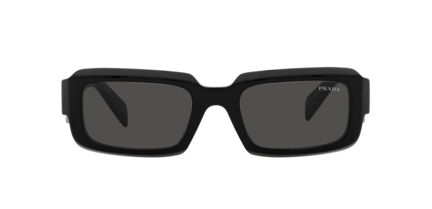 Prada Sunglasses PR27ZS 16K08Z 54mm Black / Dark Grey Lens