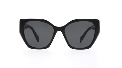 PRADA PR 19ZS 1AB5S0 Black Dark Grey 55 mm Women's Sunglasses