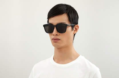 GUCCI GG0637SK 001 Black/Grey 56-18-150 Sunglasses New Authentic