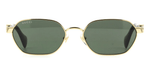 Gucci GG1593S 001 Gold-Black-Grey - ModaBlvck